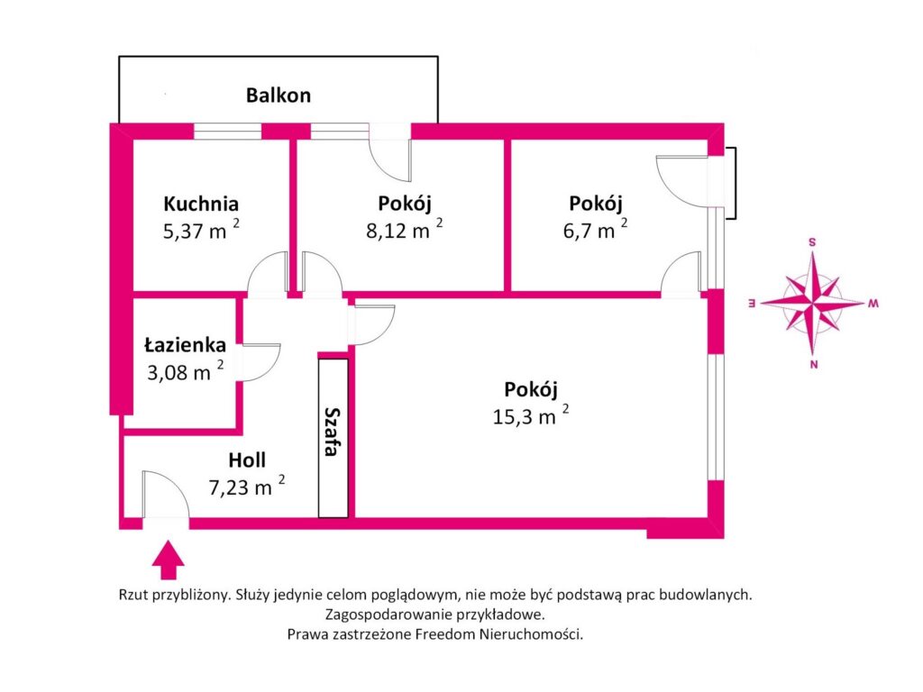 3-pokoje do własnej aranżacji | Centrum Warszawy - zdjęcie 17