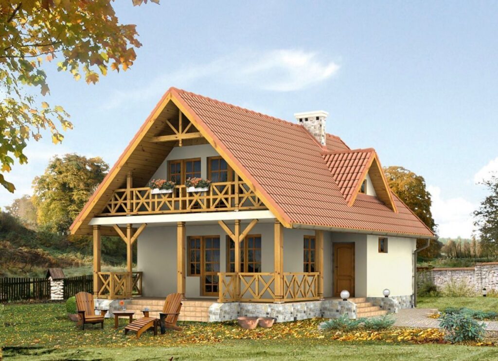Nowoczesny dom jednorodzinny do wykończenia - zdjęcie 7