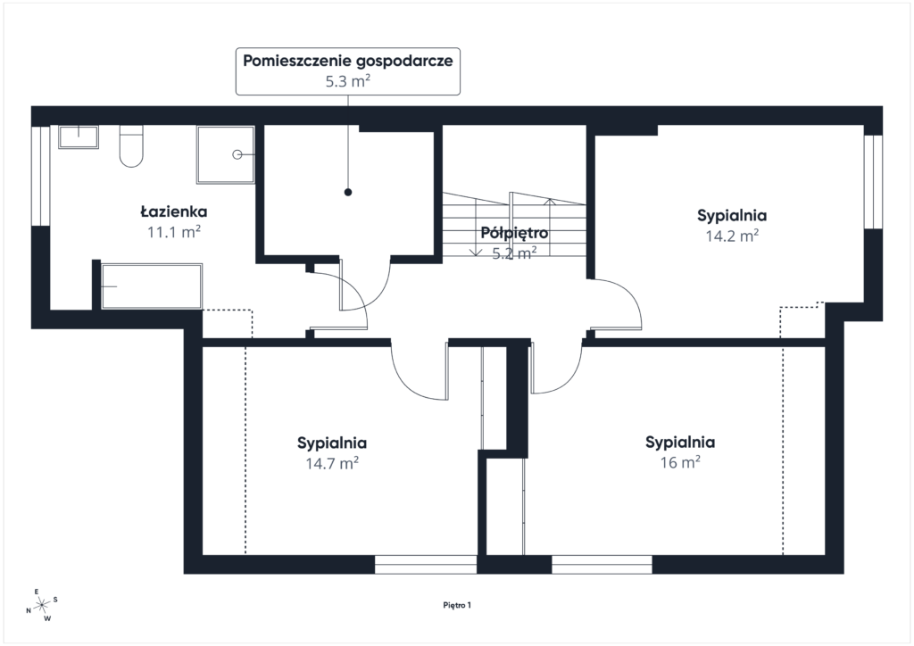Dom z garażem w atrakcyjnej lokalizacji - zdjęcie 28