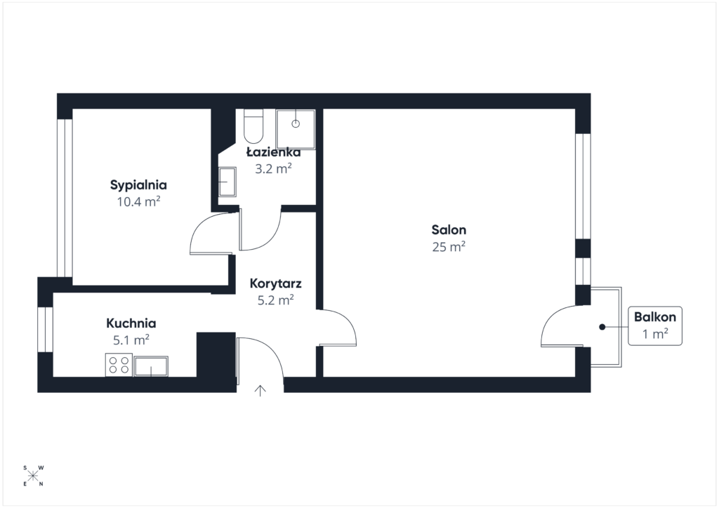 Nowa niższa cena mieszkanie  48 m² - zdjęcie 17