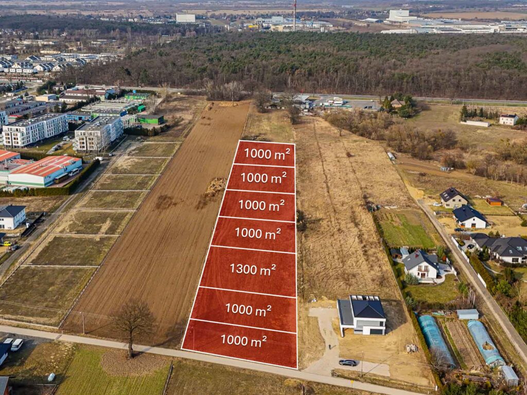 Działki budowlane -od 1000 m2 - zdjęcie 1