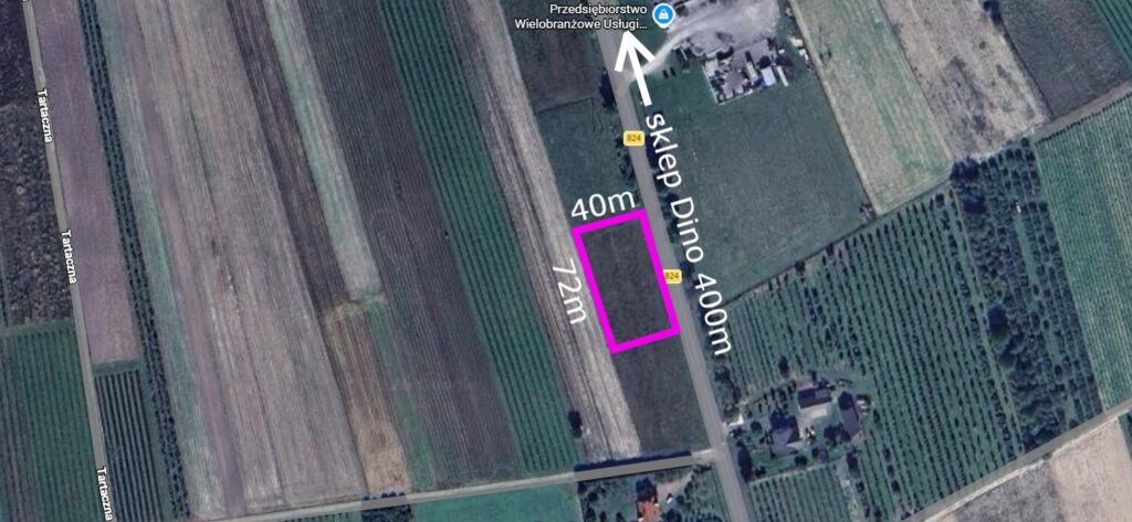 Na sprzedaż działka komercyjna 28 arów w Karczmisk - zdjęcie 1