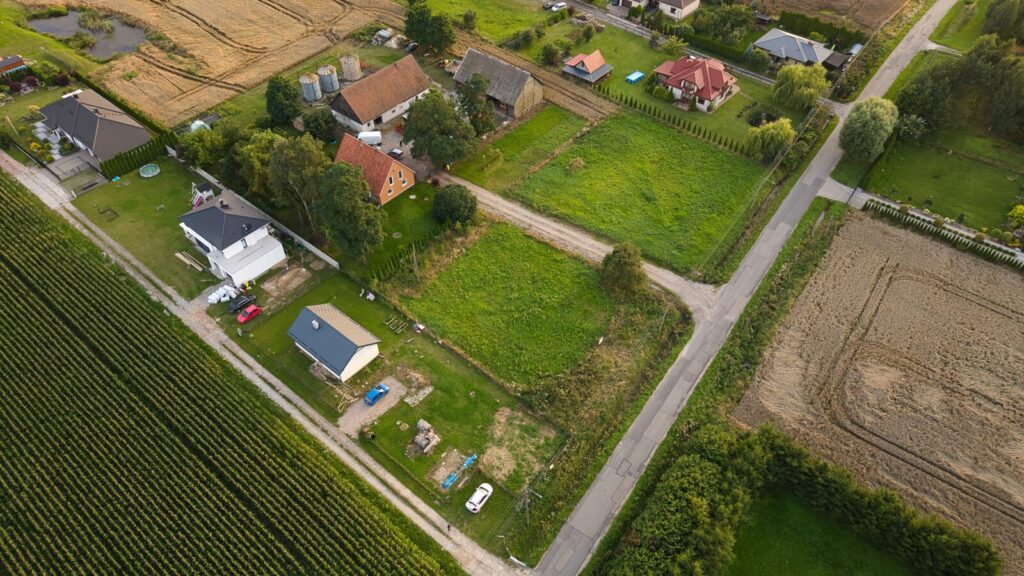 Działka budowlana 1322 m² Zajezierze WZ - zdjęcie 4