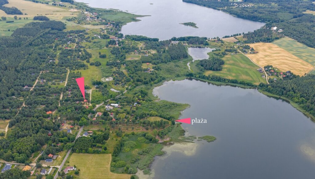 Dwa domki letniskowe nad jeziorem , Szkotowo - zdjęcie 1