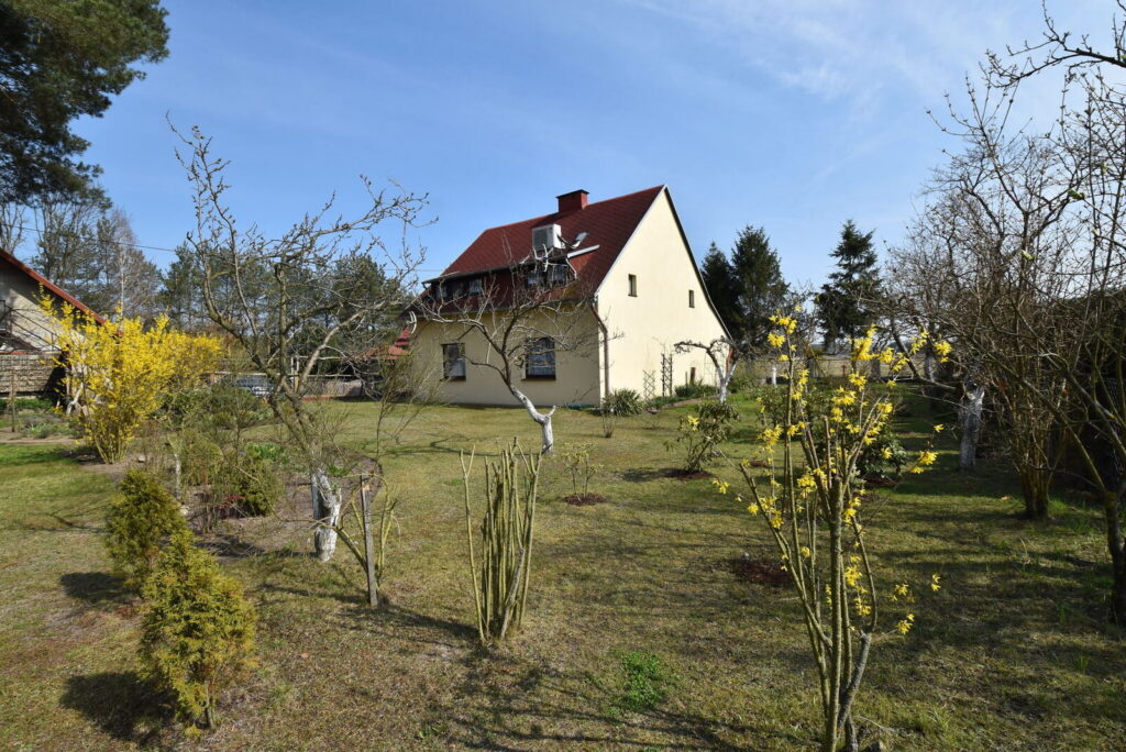 2 domy, 7 pokoi + 160 m2 b.gospodarcze, staw i las - zdjęcie 2