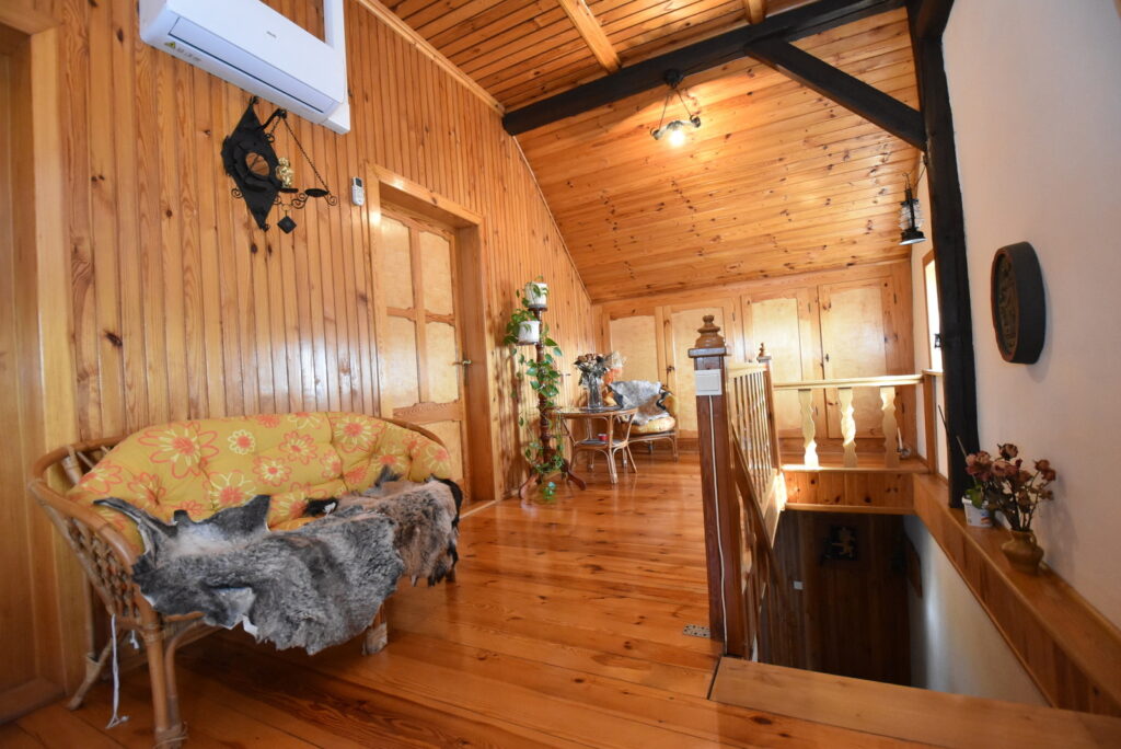 2 domy, 7 pokoi + 160 m2 b.gospodarcze, staw i las - zdjęcie 10