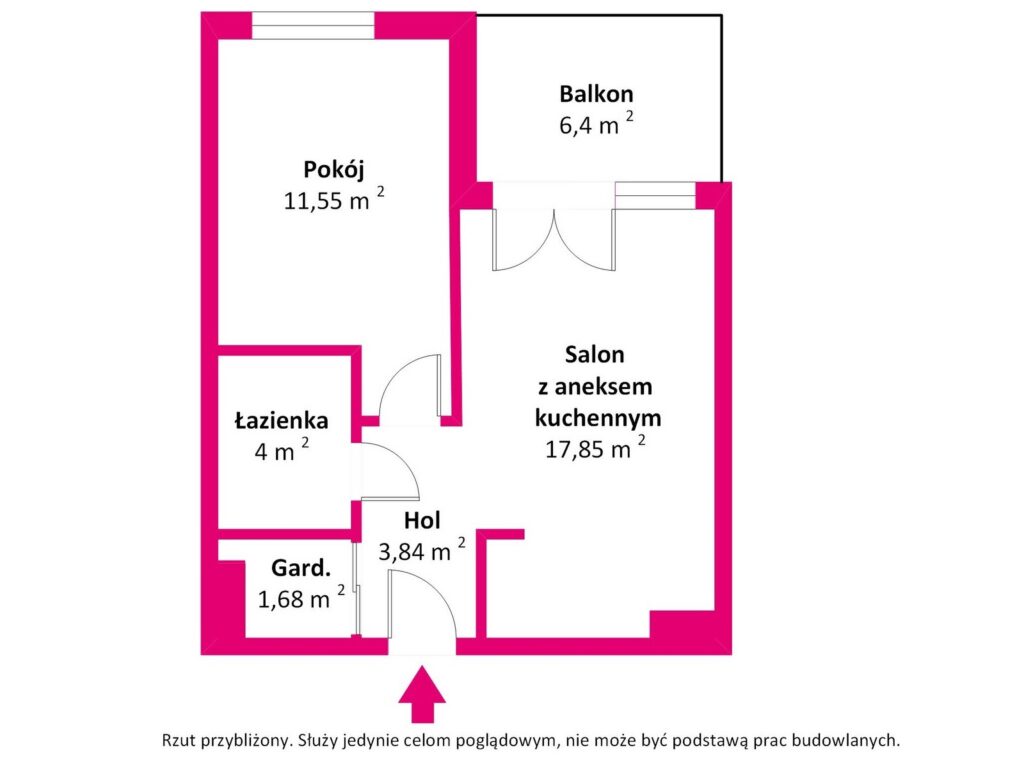 Apartament 2 pokoje Wilanów wysoki standard - zdjęcie 18