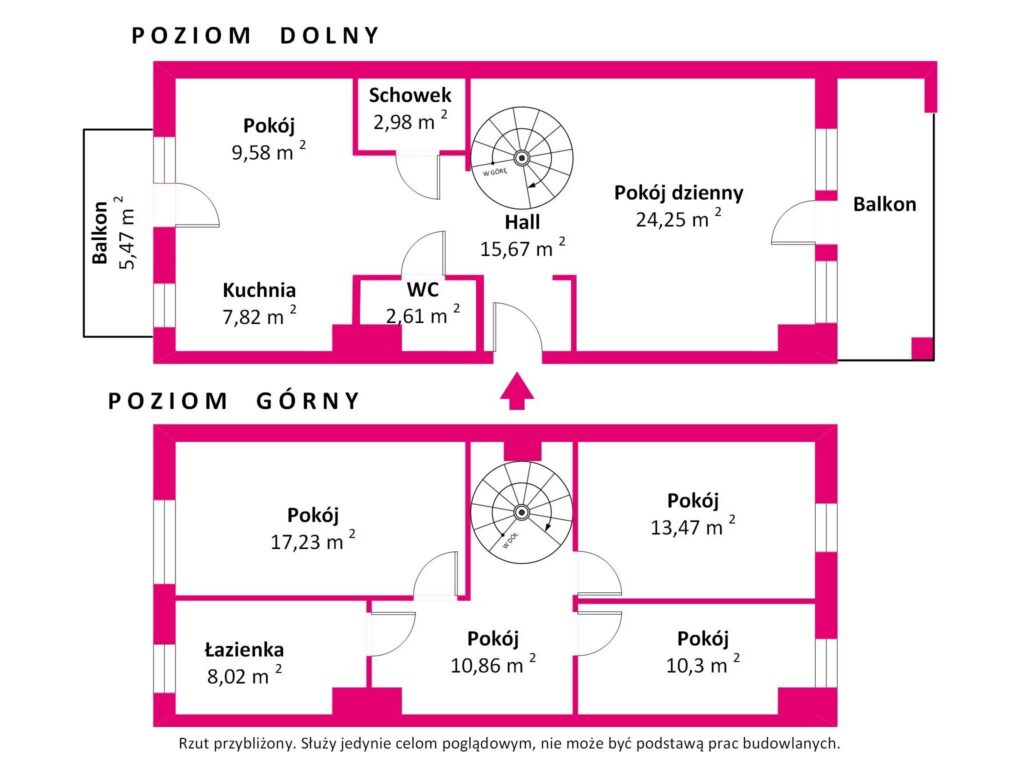 Przestronny apartament na Natolinie - rzut 1