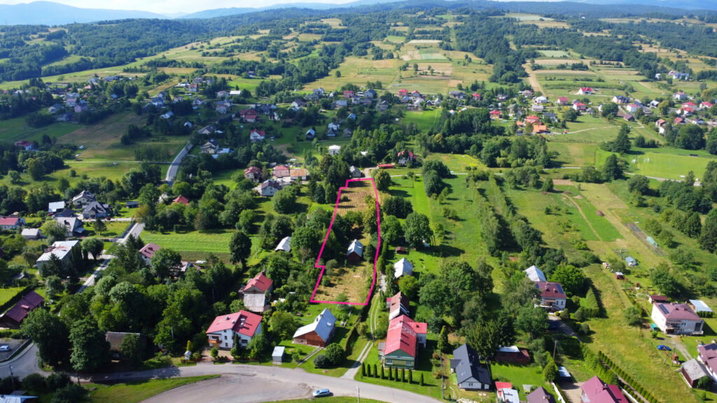 Działka inwestycyjna 5093 m² Łęki Dukielskie - zdjęcie 1
