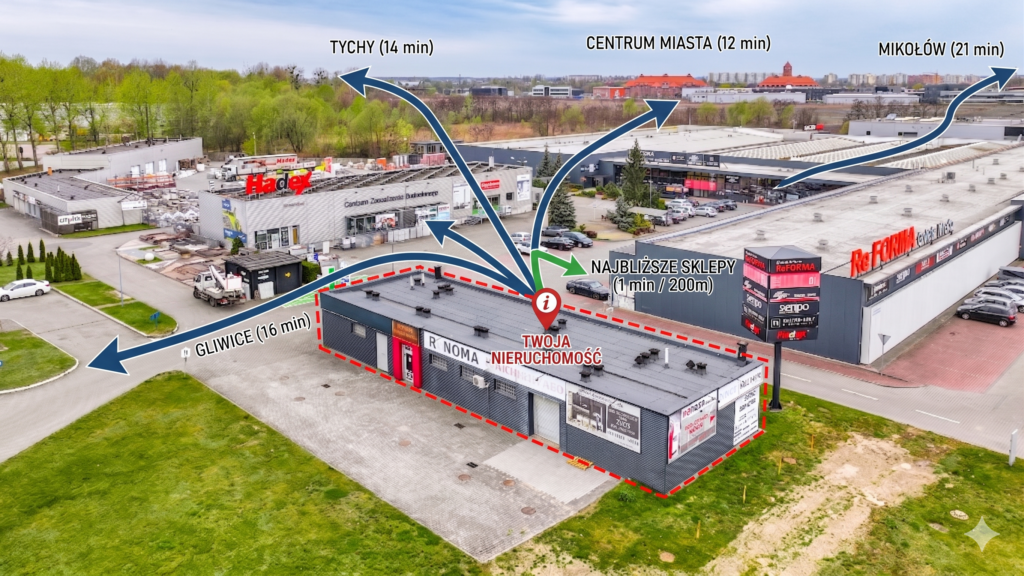 Lokal handlowo - usługowy na wynajem 244 m2 - zdjęcie 2