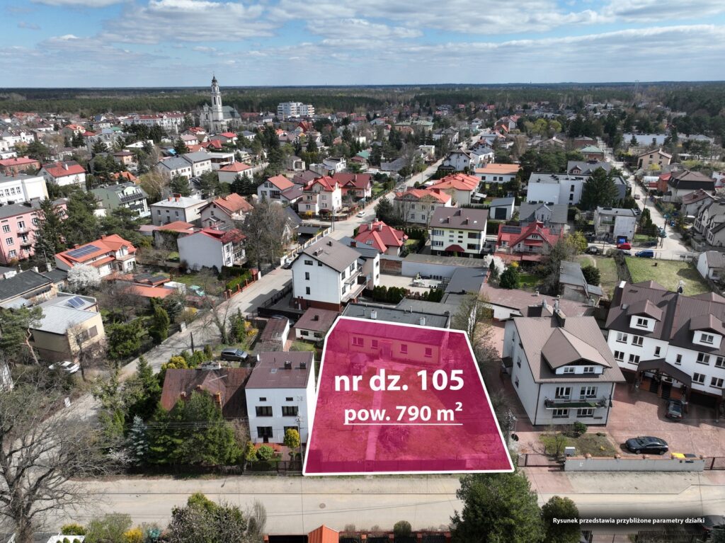 Działka budowlana z pełnymi mediami, 850 m do SKM - zdjęcie 4