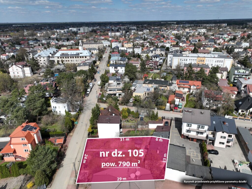 Działka budowlana z pełnymi mediami, 850 m do SKM - zdjęcie 3