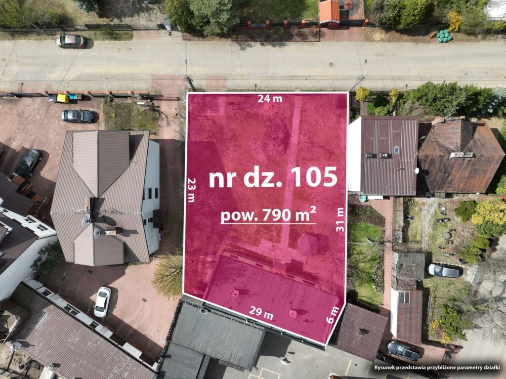 Działka budowlana z pełnymi mediami, 850 m do SKM - zdjęcie 2