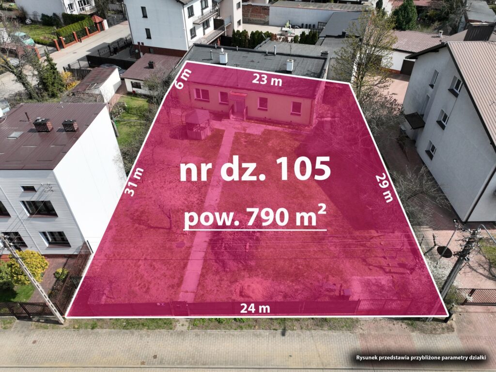 Działka budowlana z pełnymi mediami, 850 m do SKM - zdjęcie 1