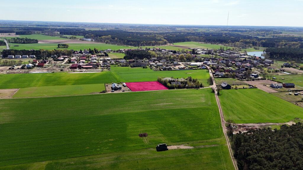 Działka budowlana 4042 m² Niesłabin | MPZP | Las - zdjęcie 4