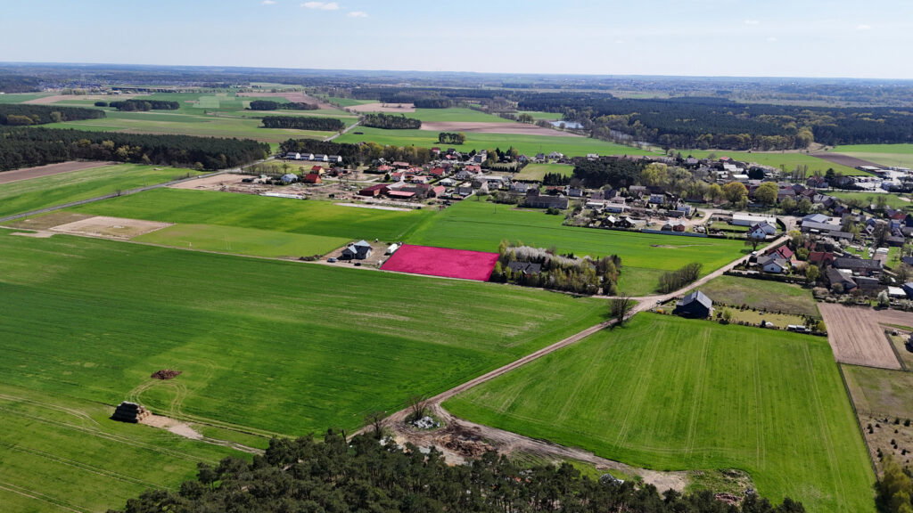 Działka budowlana 4042 m² Niesłabin | MPZP | Las - zdjęcie 5