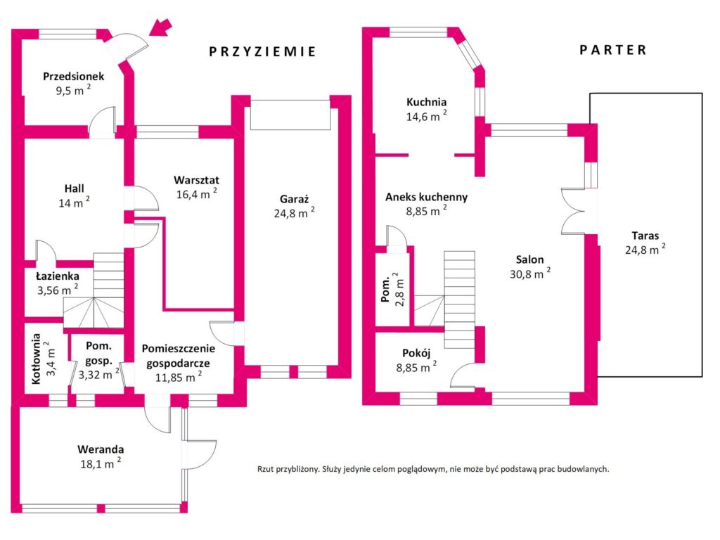 Segment  Warszawa Włochy, ul. Denarowa - rzut 2