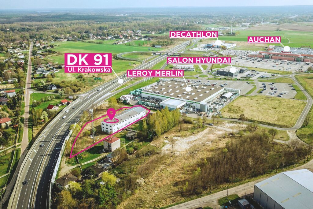 Hala produkcyjno-magazynowa przy centrum handlowym - zdjęcie 1