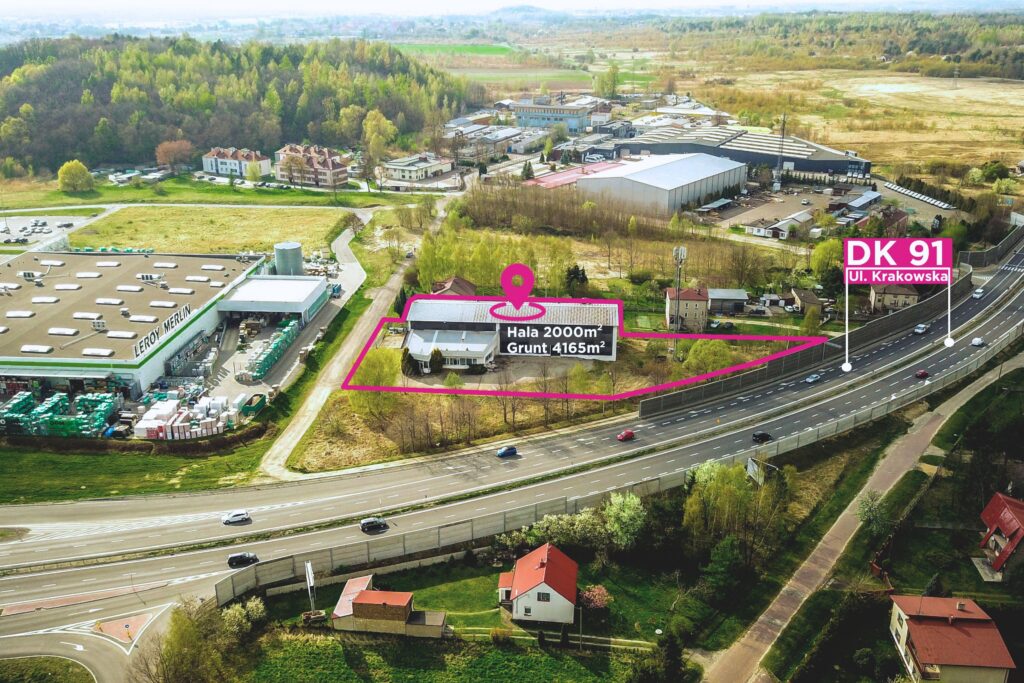 Hala produkcyjno-magazynowa przy centrum handlowym - zdjęcie 2