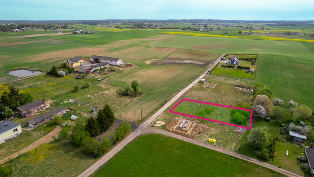 Atrakcyjna działka budowlana 1150m2 z MPZP - zdjęcie 3
