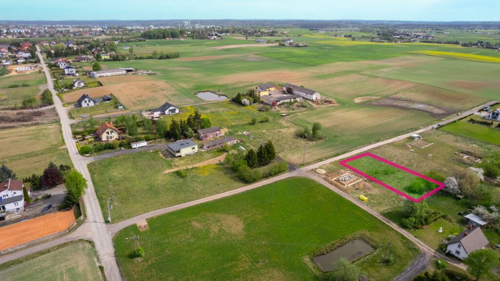 Atrakcyjna działka budowlana 1150m2 z MPZP - zdjęcie 4