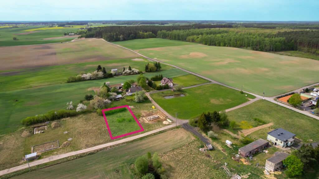 Atrakcyjna działka budowlana 1150m2 z MPZP - zdjęcie 6