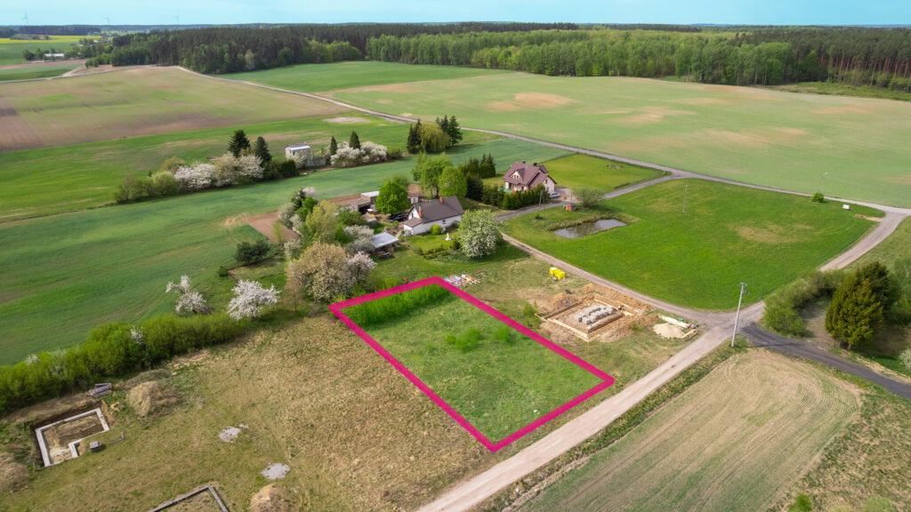 Atrakcyjna działka budowlana 1150m2 z MPZP - zdjęcie 7