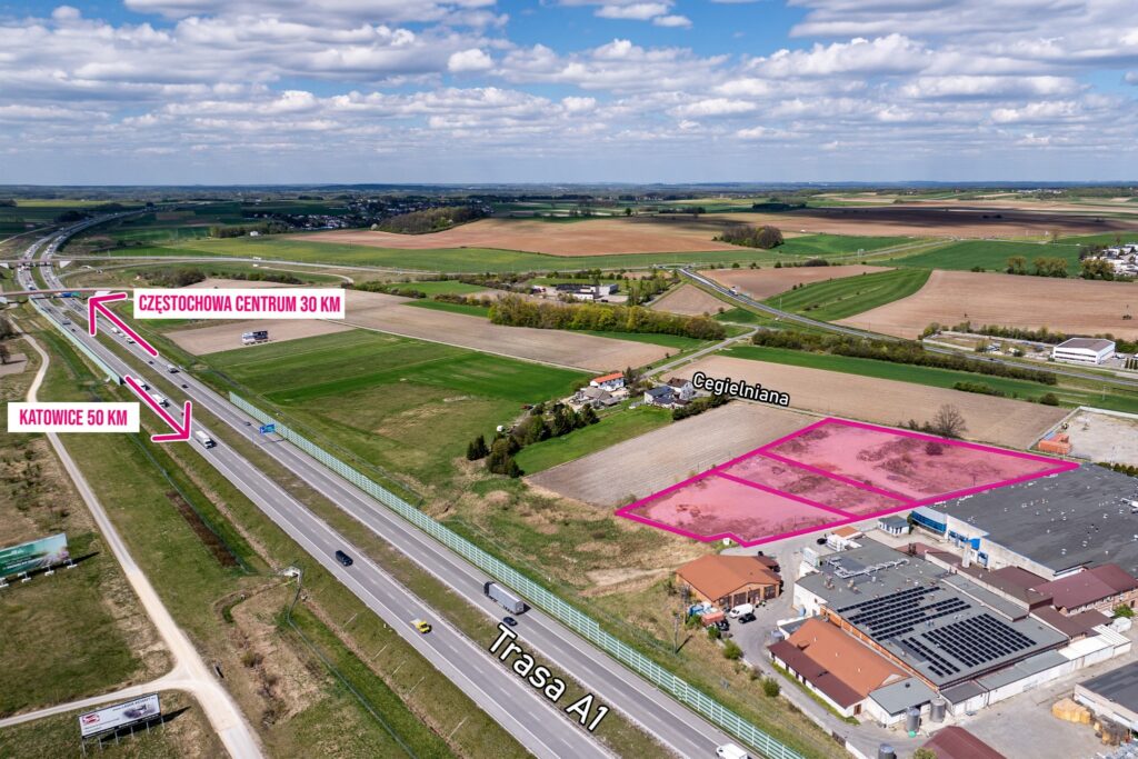 DZIAŁKI INWESTYCYJNE A1 - zdjęcie 1