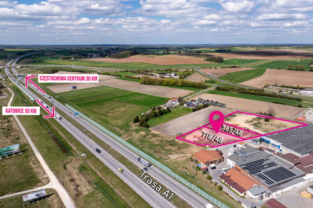 DZIAŁKI INWESTYCYJNE A1 - zdjęcie 1