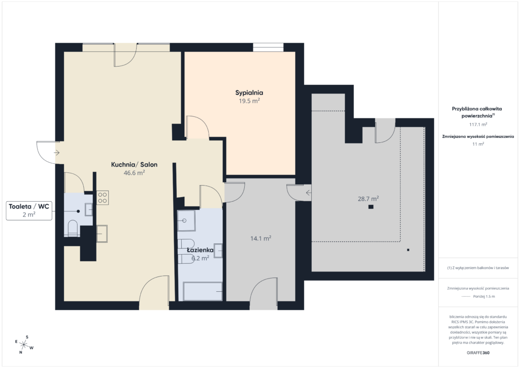 Mieszkanie 115 m² | 4 pokoje | Tułowice | wynajem - zdjęcie 8