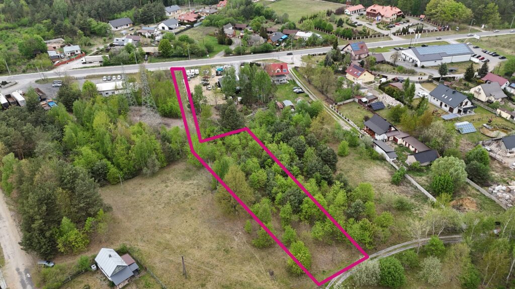 Atrakcyjna działka pod dom 1434 m² Ostrowiec Św. - zdjęcie 1