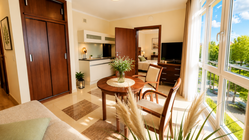 Apartament 2 pokojowy z widokiem na promenadę . - zdjęcie 14