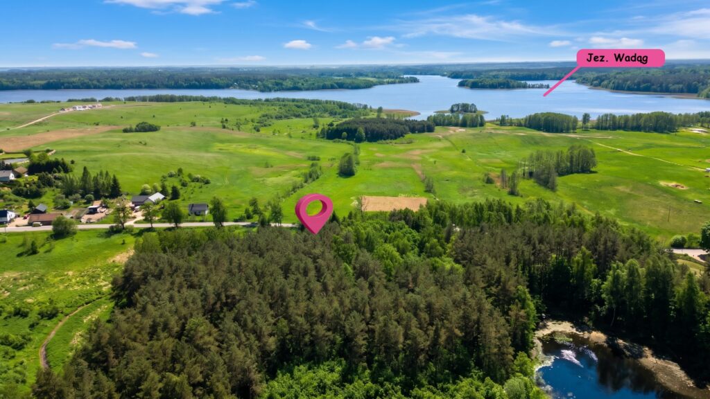 Działka budowlana przy lesie Warmia Mazury do negocjacji - zdjęcie 1