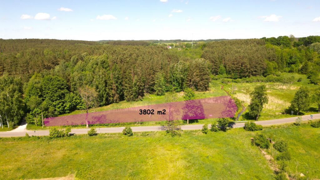 Działka budowlana przy lesie Warmia Mazury do negocjacji - zdjęcie 3