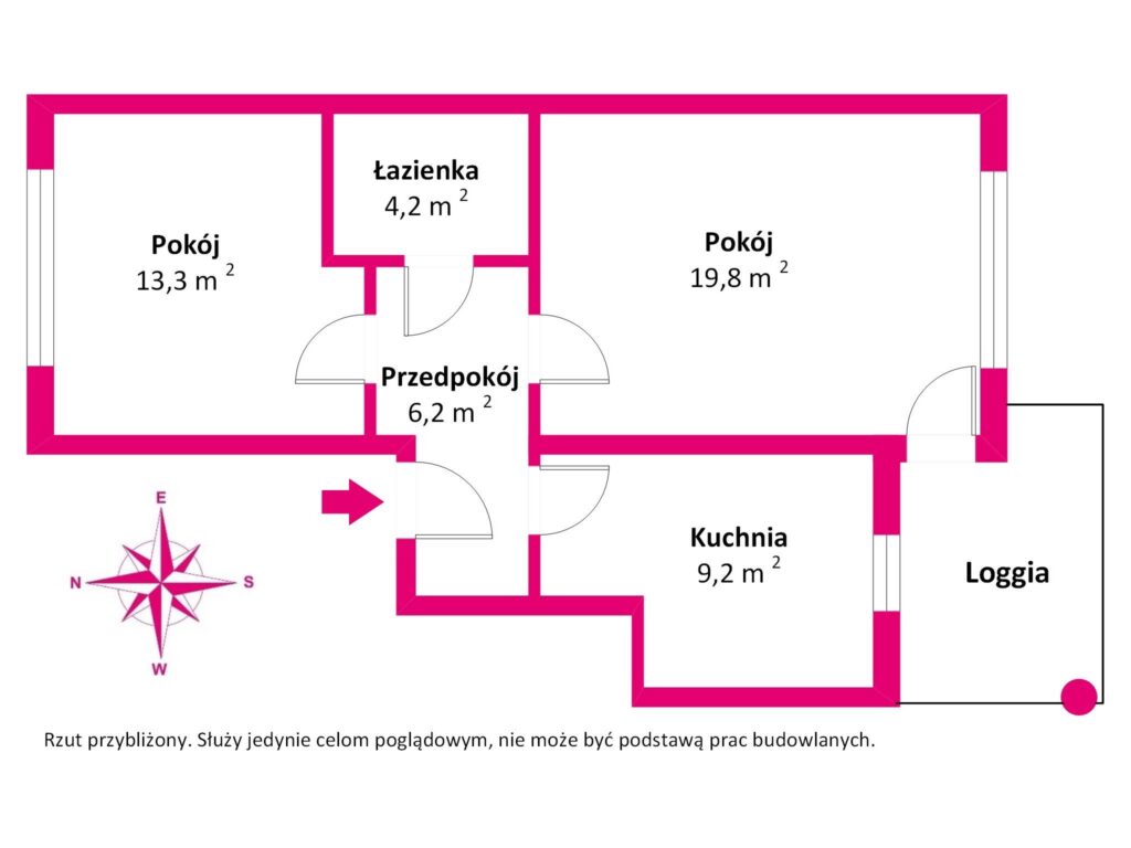 Warszawa, Falenica, Mazowieckie, ul. Patriotów - rzut 1