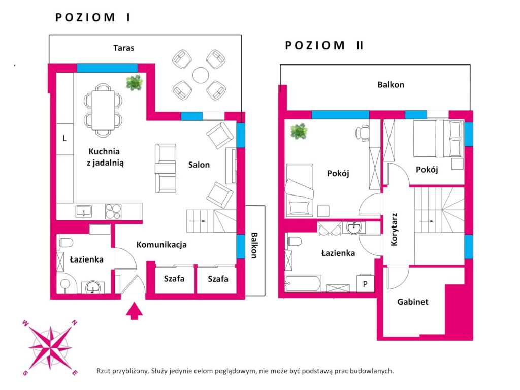 Luksusowy apartament -Polanki/Kołobrzeg - rzut 1