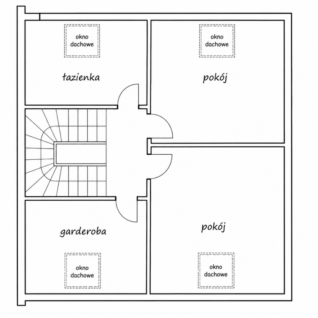 🔥 Promocja Komfortowy skrajny segment 135 m² - rzut 3