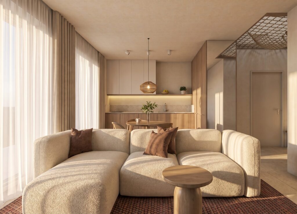 Słoneczny apartament narożny - Gdańsk Sobieszewo - zdjęcie 1
