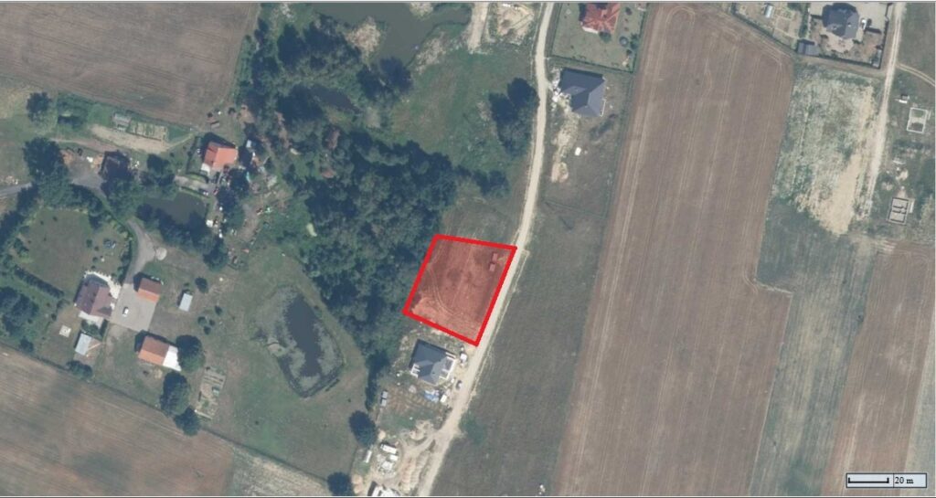 Działka z warunkami zabudowy w Kaplitynach - zdjęcie 2
