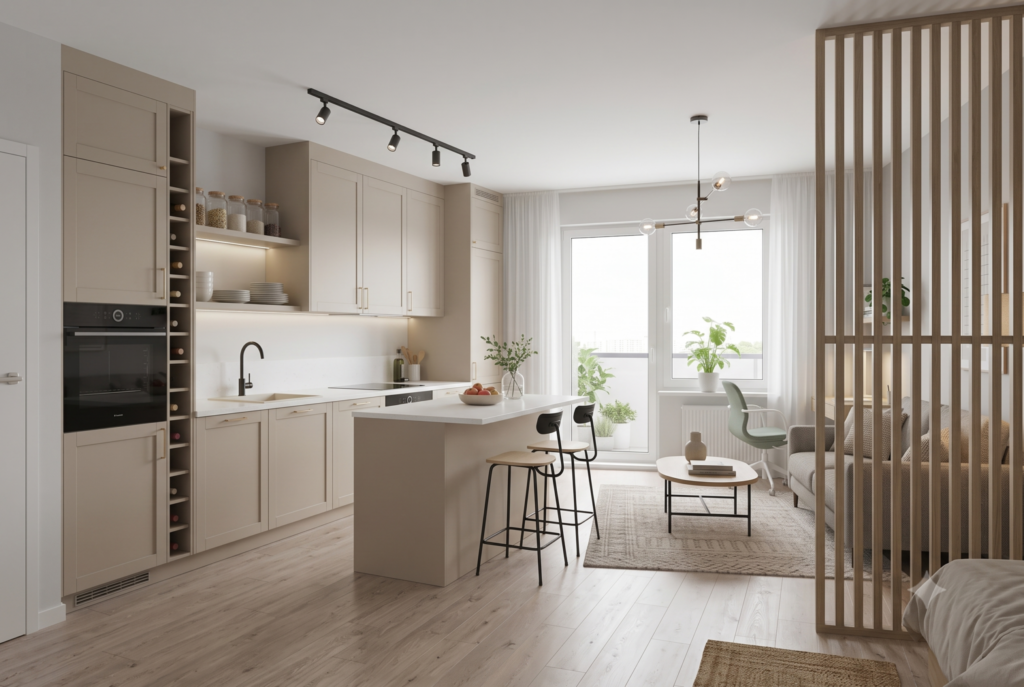 Mieszkanie 25,6m2 w centrum Łodzi - zdjęcie 1