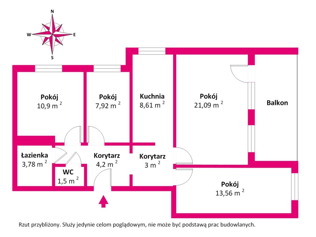 4 pokoje | zieleń | Kolejowa | duży parking - zdjęcie 19