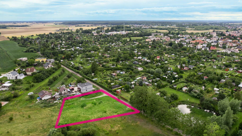 Duża działka budowlana 2823 m2 z MPZP - zdjęcie 2