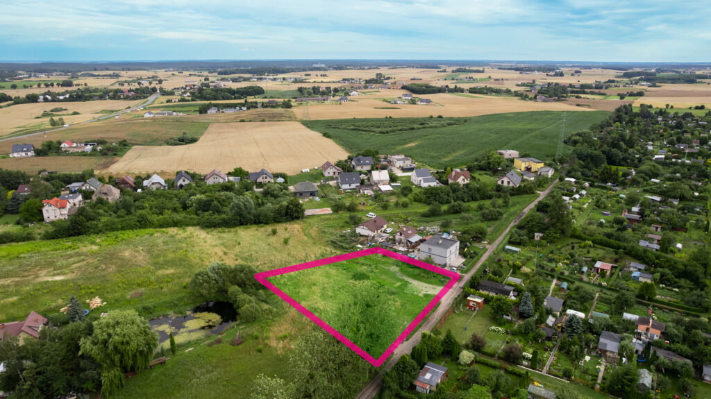 Duża działka budowlana 2823 m2 z MPZP - zdjęcie 3