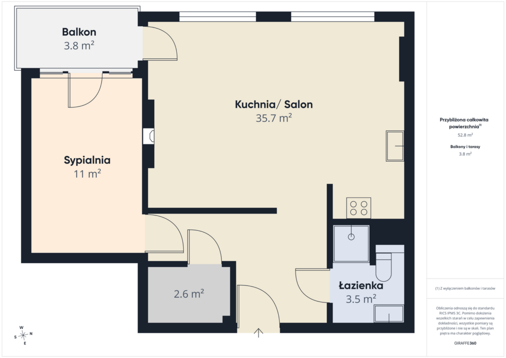 Apartament klasy Premium w sercu Koszalina - garaż - rzut 1
