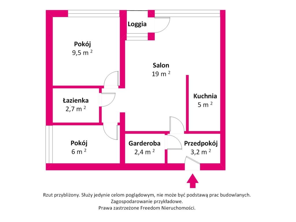 3 pokoje przy Metrze Pole Mokotowskie - zdjęcie 4