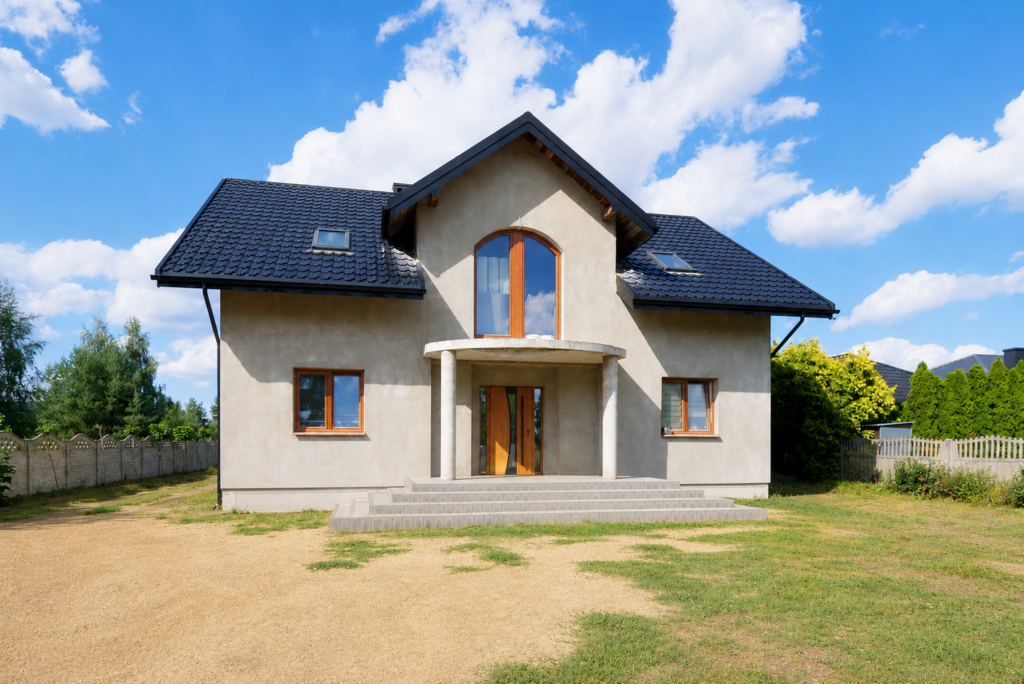 Dom 117,80 m², działka 1,77 ha, Adamów, Bełchatów - zdjęcie 2
