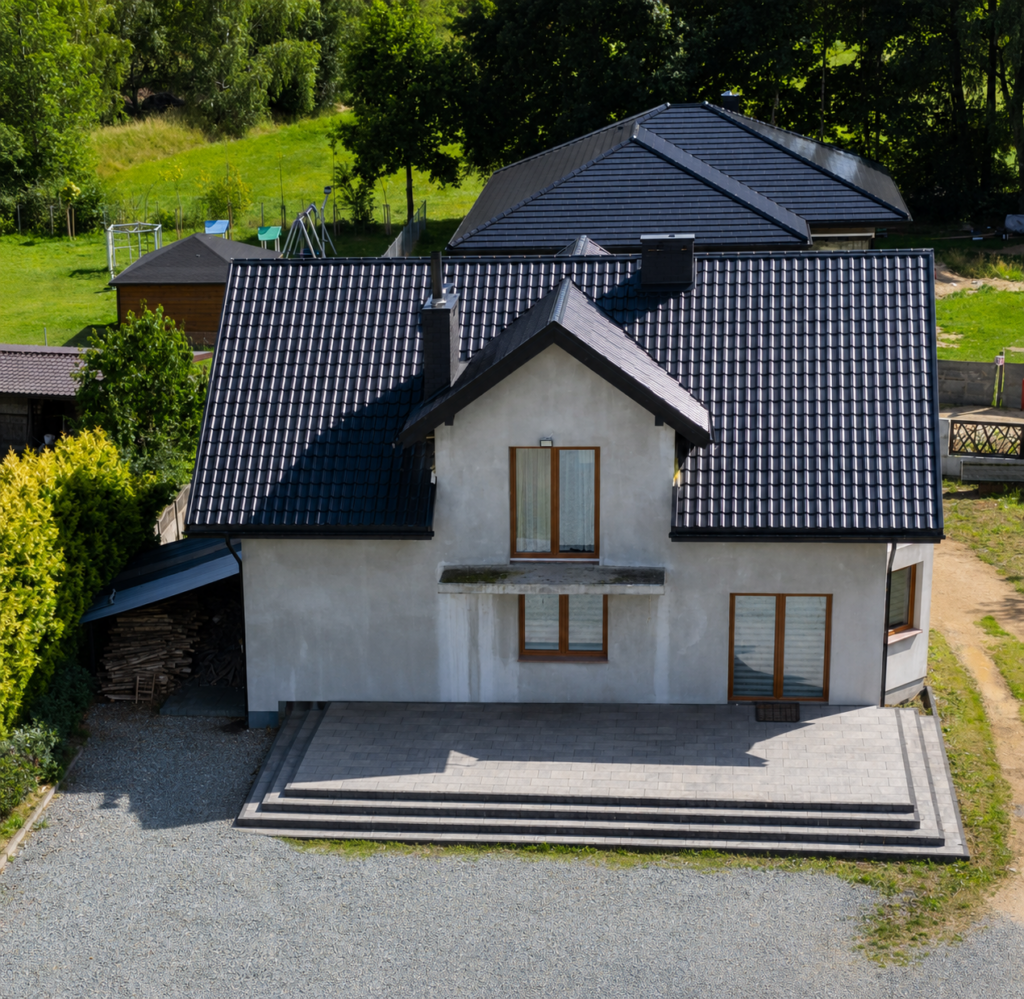 Dom 117,80 m², działka 1,77 ha, Adamów, Bełchatów - zdjęcie 5