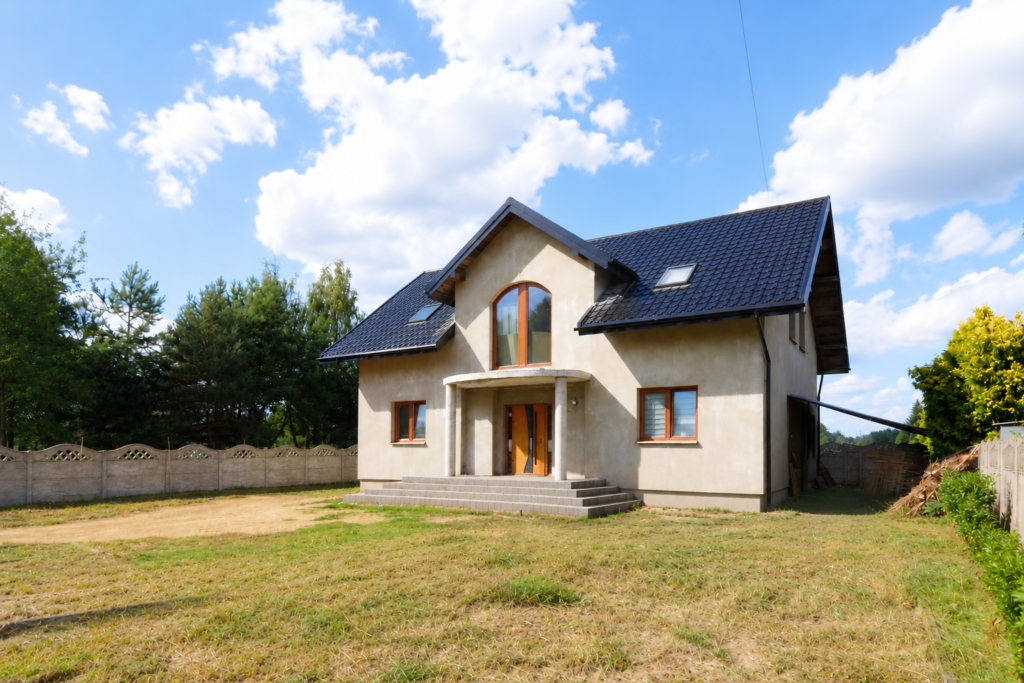 Dom 117,80 m², działka 1,77 ha, Adamów, Bełchatów - zdjęcie 3
