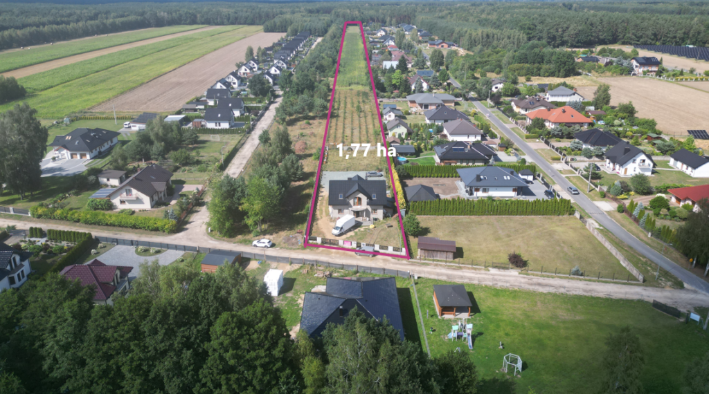 Dom 117,80 m², działka 1,77 ha, Adamów, Bełchatów - zdjęcie 12