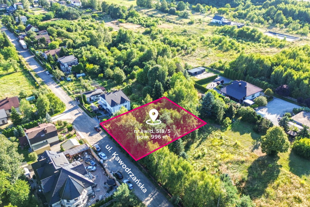 Słoneczna działka 996 m² z mediami | Stradom - zdjęcie 5